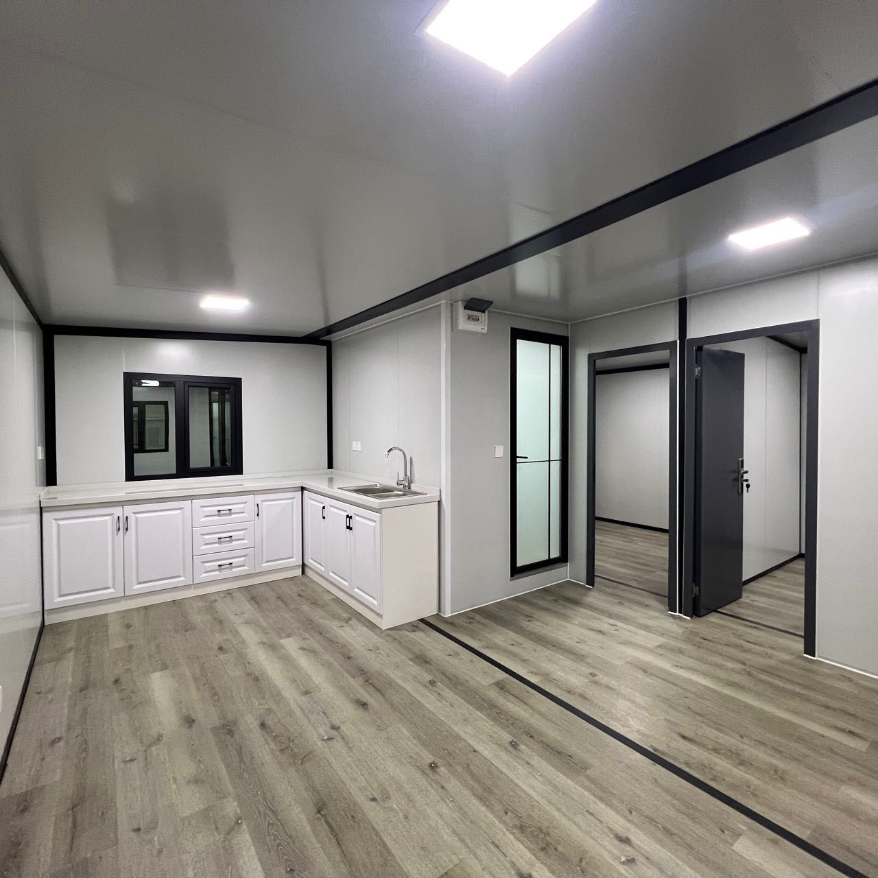 Интериор на разгъваема къща